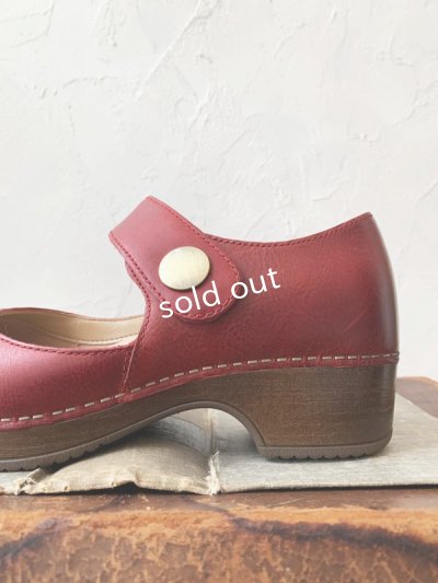 画像2: dansko／ベアトリス ワクシーバーニッシュド・Red