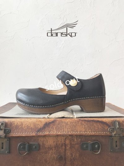 画像1: dansko／ベアトリス ワクシーバーニッシュド・Black