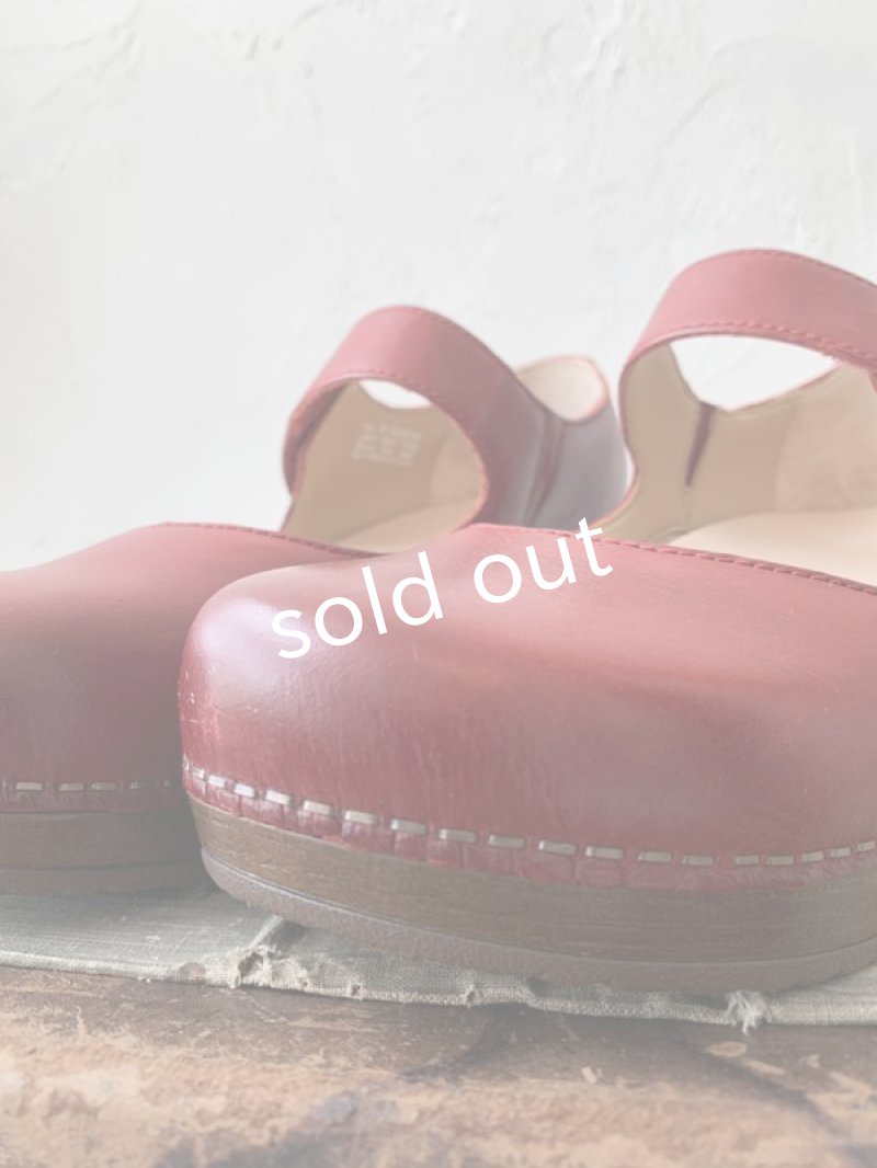 画像6: dansko／ベアトリス ワクシーバーニッシュド・Red (6)