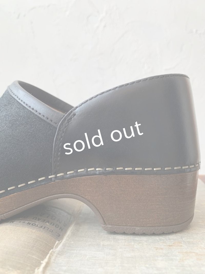 画像2: 【SALE・12月末まで】dansko／ブレナ バーニッシュスエード・Black (2)
