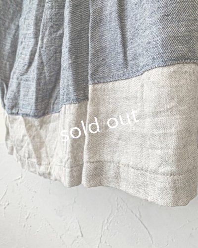 画像9: Avenue／バイカラーフードワンピース・ネイビー