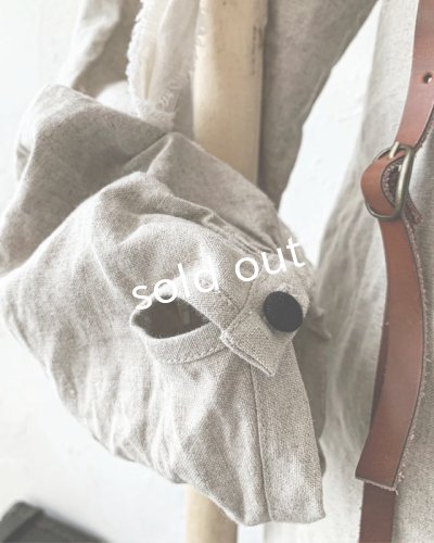 画像4: HALLELUJAH／Victorian Chemise ヴィクトリアシャツ・flax