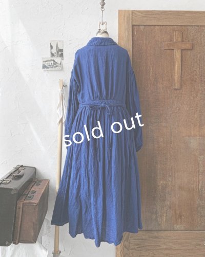 画像9: HALLELUJAH/Chemise a la Reine Robe 王女のシャツローブ・lapis lazuli