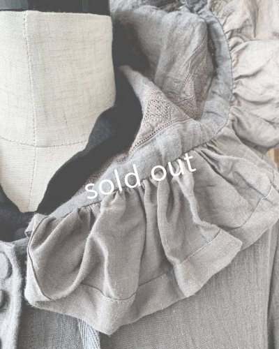 画像10: HALLELUJAH/Robe Medievale a Capuche フードドレス・gray