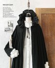 画像5: HALLELUJAH／Robe Medievale a Capuche フードドレス・black