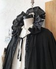 画像6: HALLELUJAH／Robe Medievale a Capuche フードドレス・black