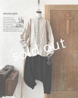 HALLELUJAH／Victorian Chemise ヴィクトリアシャツ・flax