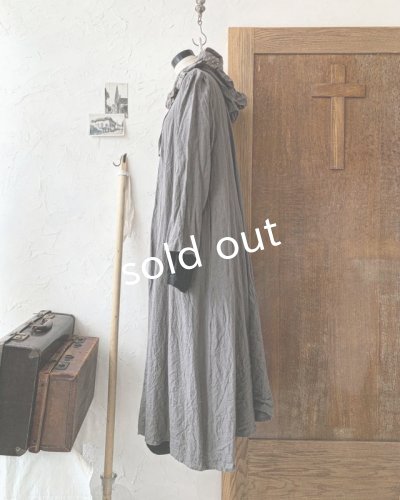 画像11: HALLELUJAH/Robe Medievale a Capuche フードドレス・gray
