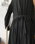 画像7: HALLELUJAH／Chemise a la Reine Robe 王女のシャツローブ・black