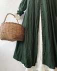 画像7: HALLELUJAH／Robe Medievale a Capuche フードドレス・dark green 