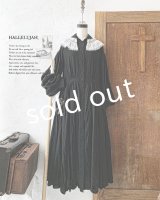 HALLELUJAH／Chemise a la Reine Robe 王女のシャツローブ・black