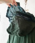 画像9: HALLELUJAH／Robe Medievale a Capuche フードドレス・dark green 