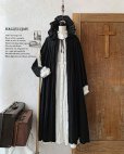 画像4: HALLELUJAH／Robe Medievale a Capuche フードドレス・black
