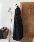 画像4: HALLELUJAH／Chemise a la Reine Robe 王女のシャツローブ・black