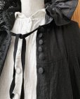 画像7: HALLELUJAH／Robe Medievale a Capuche フードドレス・black
