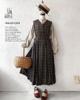 画像1: HALLELUJAH／ Robe La Petite Gardeuse d'oies ガチョウ番の少女のローブ・brown (1)