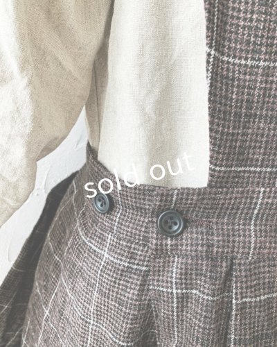 画像7: HALLELUJAH／ Robe La Petite Gardeuse d'oies ガチョウ番の少女のローブ・brown