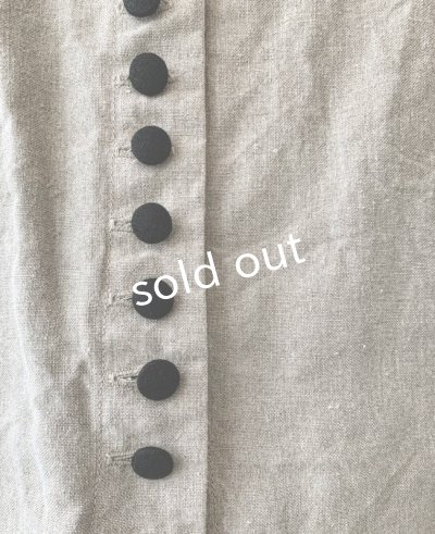 画像5: HALLELUJAH／Victorian Chemise ヴィクトリアシャツ・flax