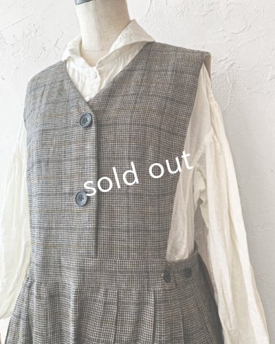 画像3: HALLELUJAH／ Robe La Petite Gardeuse d'oies ガチョウ番の少女のローブ・gray