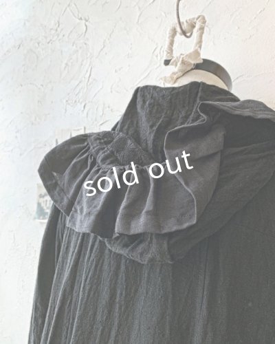 画像10: HALLELUJAH/Robe Medievale a Capuche フードドレス・black