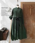 画像1: HALLELUJAH／Jeune paysanne  農民の少女服・dark green (1)