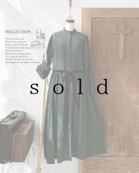 HALLELUJAH／Jeune paysanne  農民の少女服・dark green