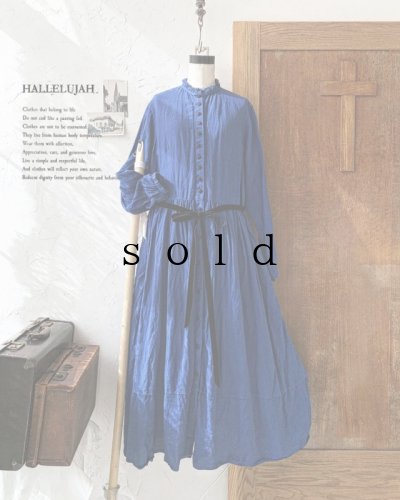 画像1: HALLELUJAH／Jeune paysanne  農民の少女服・lapis lazuli