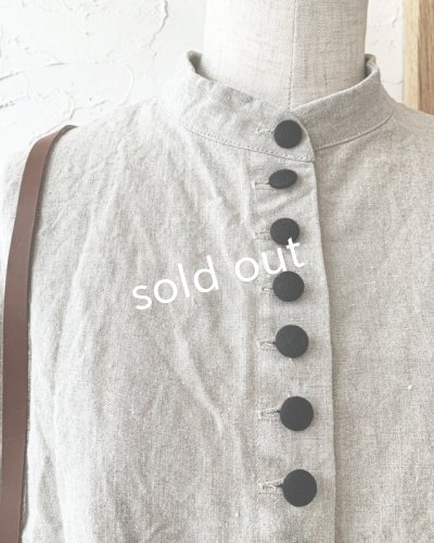 画像3: HALLELUJAH／Victorian Chemise ヴィクトリアシャツ・flax