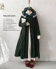 画像4: HALLELUJAH／Robe Medievale a Capuche フードドレス・dark green 
