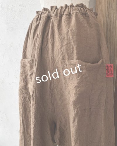 画像9: Reliure／タックパンツ・アンティークブラウン