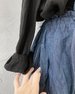 画像5: MARCHE' DE SOEUR／ピエロパンツ・デニム (5)