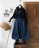 画像1: MARCHE' DE SOEUR／ピエロパンツ・デニム (1)