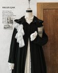 画像1: HALLELUJAH／Robe Medievale a Capuche フードドレス・black (1)