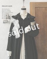 HALLELUJAH／Robe Medievale a Capuche フードドレス・black