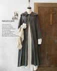 画像5: HALLELUJAH／Robe Medievale a Capuche フードドレス・gray