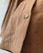 画像10: 【アンティークレースコサージュ付き】MARCHE' DE SOEUR／アンのリボンワンピース・アンティークブラウン (10)