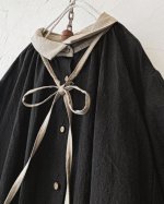 画像9: 【アンティークレースコサージュ付き】MARCHE' DE SOEUR／アンのリボンワンピース・ブラック (9)