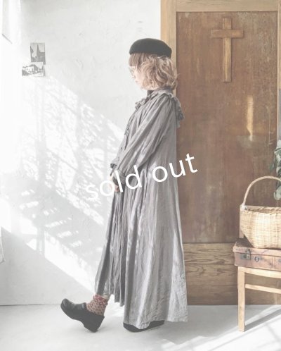 画像12: HALLELUJAH/Robe Medievale a Capuche フードドレス・dark green