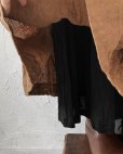 画像5: MARCHE' DE SOEUR/二枚仕立ての種蒔きポケットスカート・アンティークブラウン