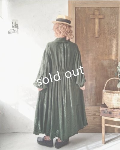 画像12: HALLELUJAH/Chemise a la Reine Robe 王女のシャツローブ・lapis lazuli