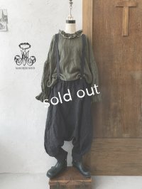 MARCHE' DE SOEUR/王様の吊りパンツ・ブラック