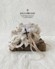 画像1: pollenbienco／アンティークレースのクッションブレスレット・A (1)