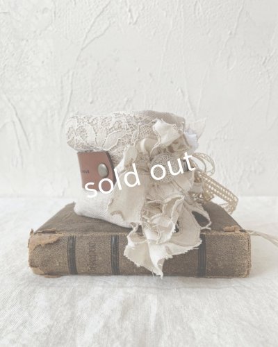 画像6: pollenbienco／アンティークレースのクッションブレスレット・A