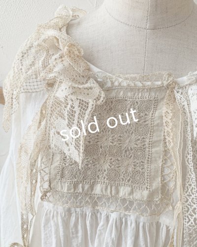 画像4: pollenbienco/アンティークレースのブラウス