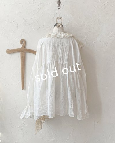 画像10: pollenbienco/アンティークレースのブラウス