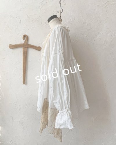 画像9: pollenbienco/アンティークレースのブラウス