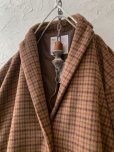 画像2: 【30%OFF】SO／ちび衿テーラードコート・ガンクラブチェック (2)