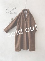 【30%OFF】SO／ちび衿テーラードコート・ガンクラブチェック