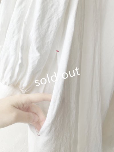 画像4: PERRY/ tie A line op・white