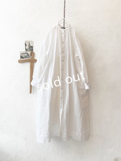 画像3: PERRY/ Lace coller button op ・white